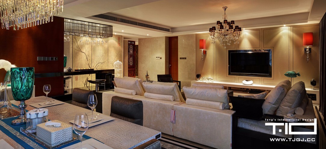 才下梅头——300㎡南京河西御江金城  TID堂杰国际设计工作室-5