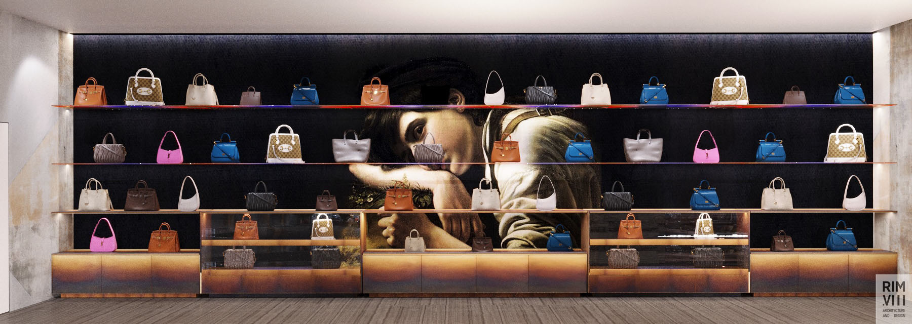 奢侈内衣与时尚品牌室内设计丨RIM.VIII studio-16