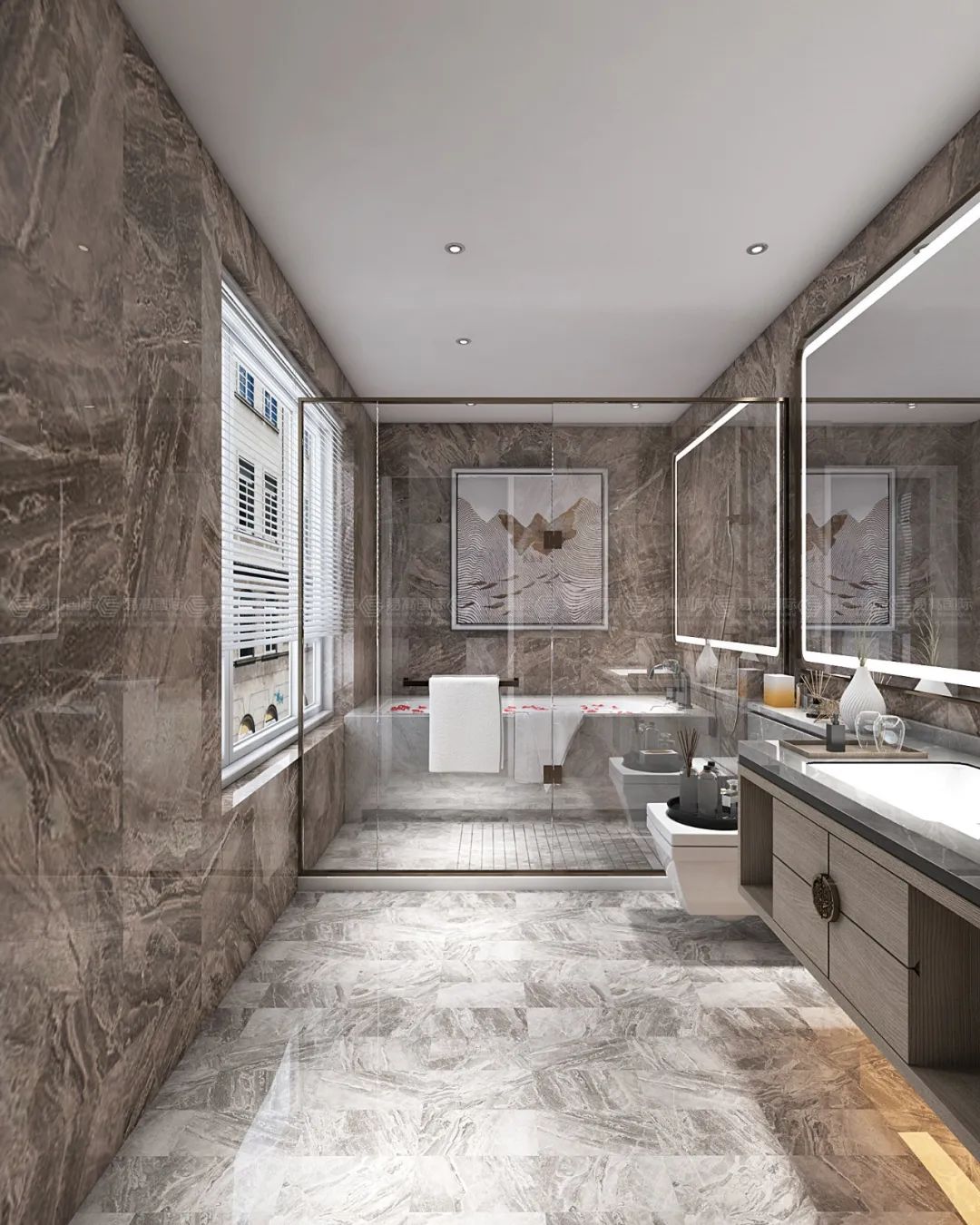 中海曲江大城 | 新中式优雅空间,细节展现设计魅力-54