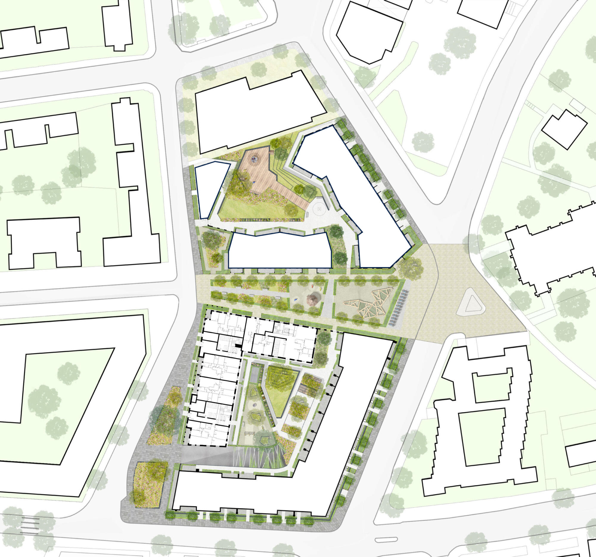 联合广场（注：Unity Place常见可直译为联合广场，但具体还需结合其所在语境，在其他特定语境中也可能有不同释义 这里按常见理解给出翻译结果 ） 丨德国基尔-25