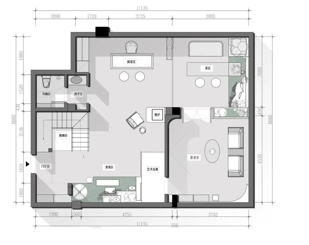 柳州十里江湾叠拼别墅丨中国柳州丨CC DESIGN-53