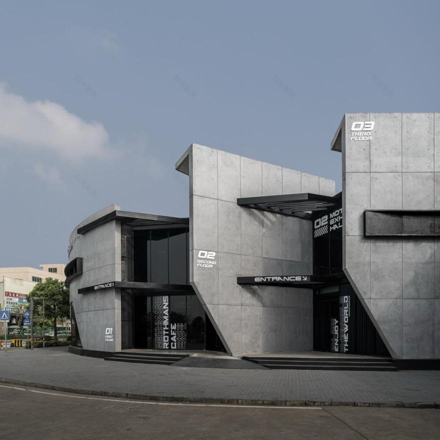 顺德EW机车展厅丨中国佛山丨SN A超然建筑-13