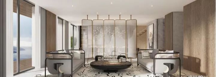 以山水墨画为灵感源头，武汉华侨城原岸样板间  吴滨-7