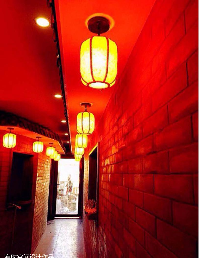 成都老火锅店 | 简约中式餐饮空间设计-2