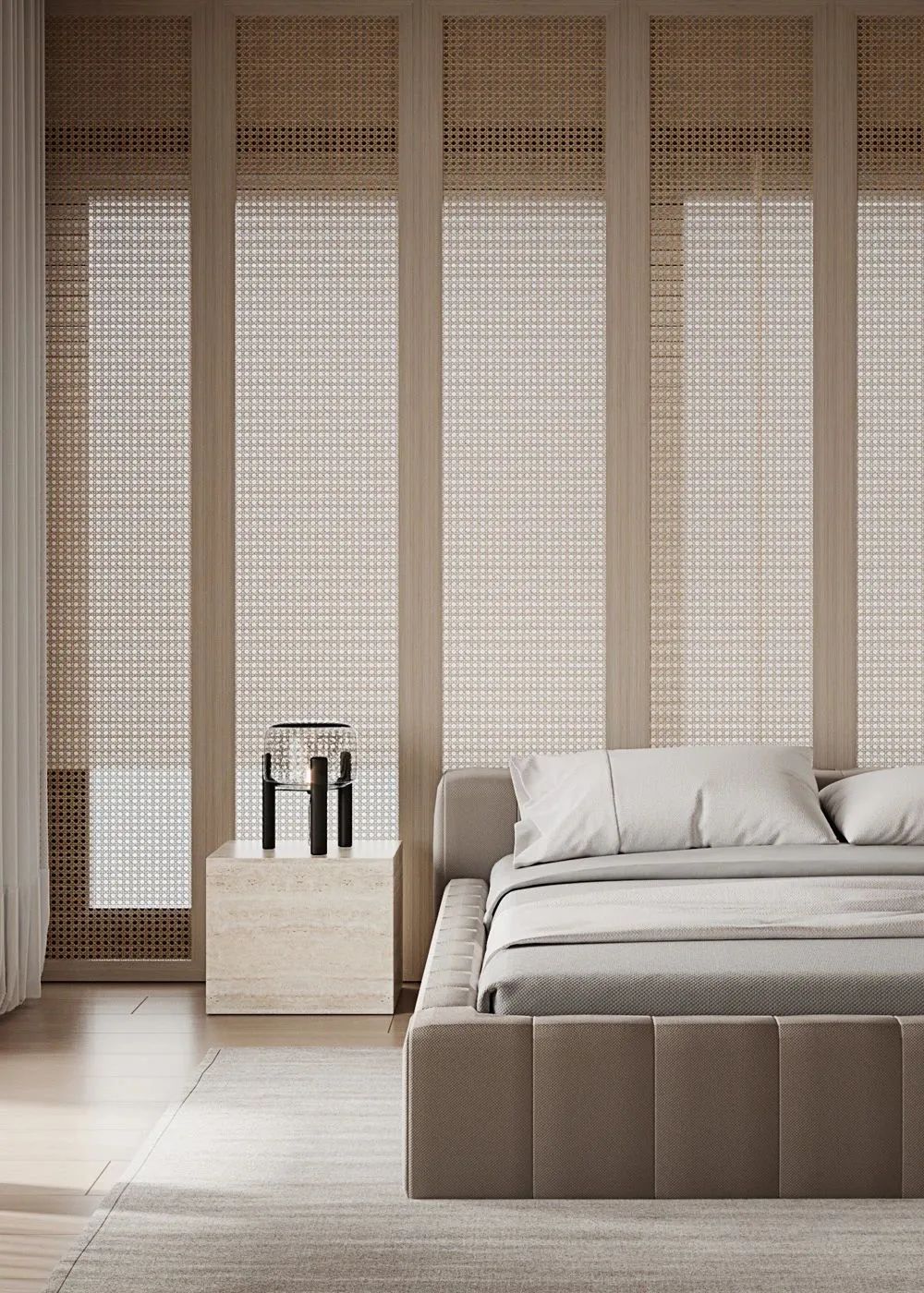 奶油风邂逅北欧雅致丨中国深圳丨戴勇设计-17