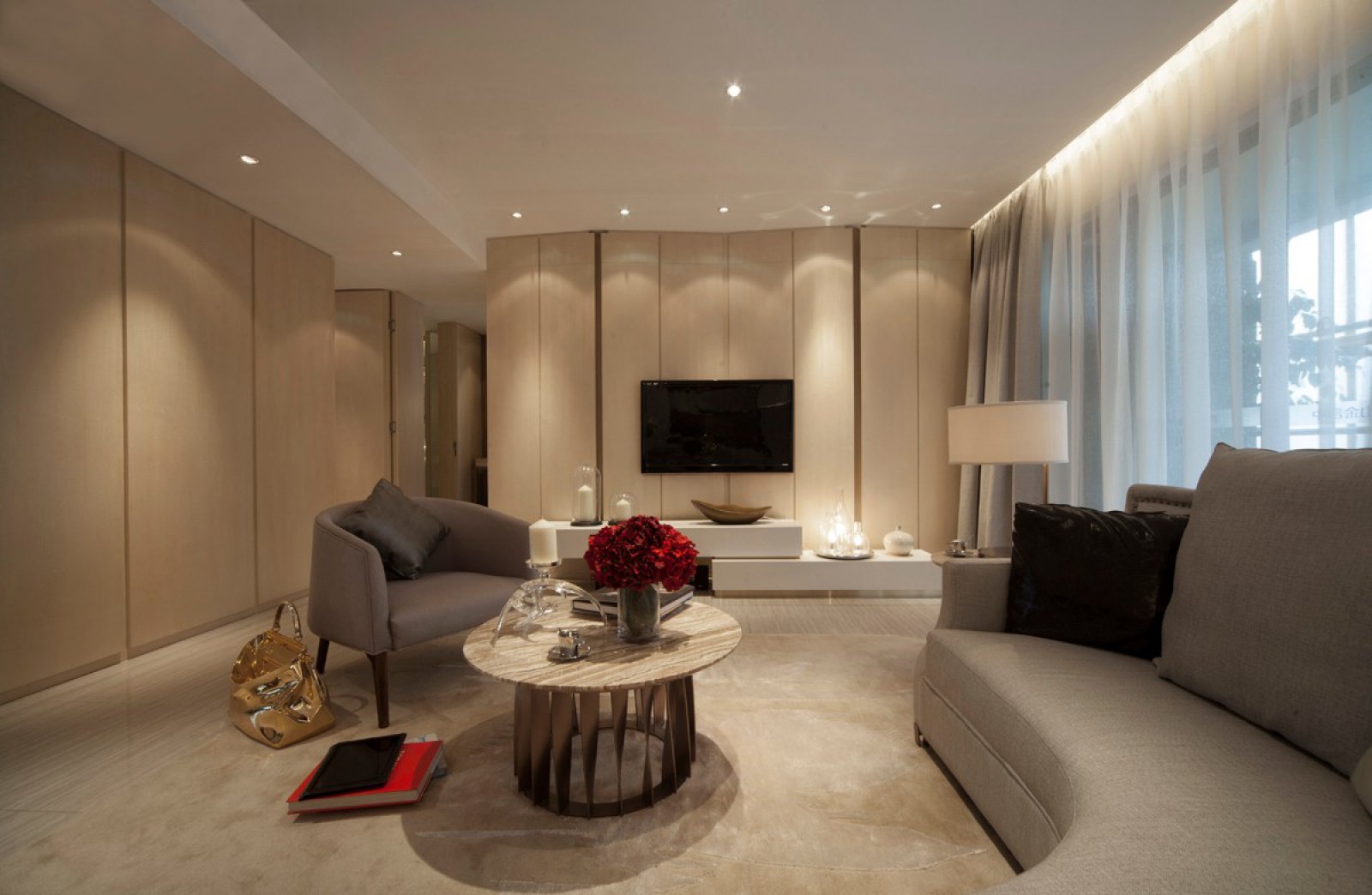 中信金山湾样板间 | 曾秋荣的现代时尚家居设计-22