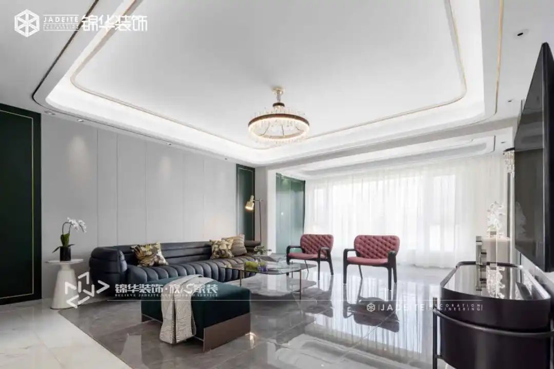 现代简约之家丨江苏锦华装饰-223