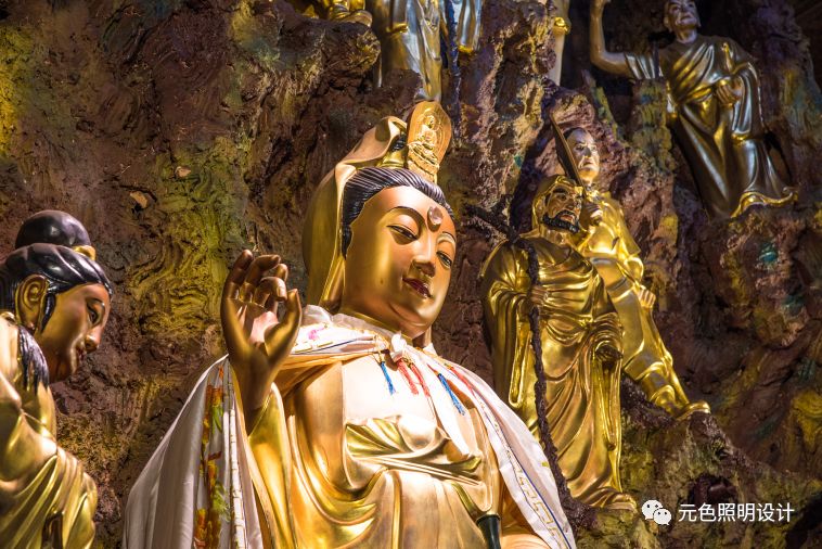 佛 · 光 | 道吾山护国兴华禅寺灯光改造-88