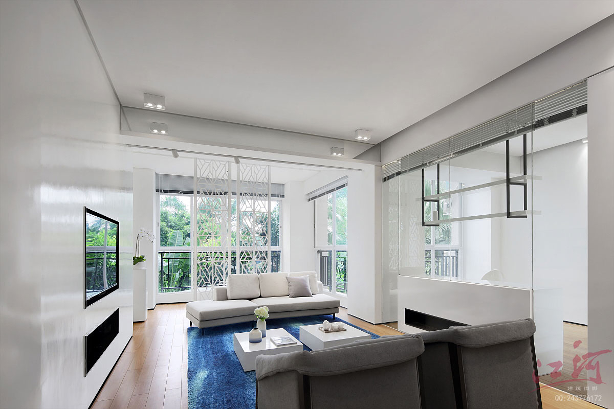 现代样板房拍摄|江河摄影|样板房摄影|广州金海岸花园-6