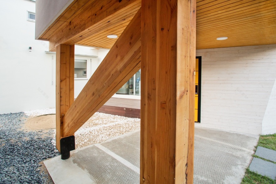 韩式住宅的倾斜"ㄷ"形外墙设计-72