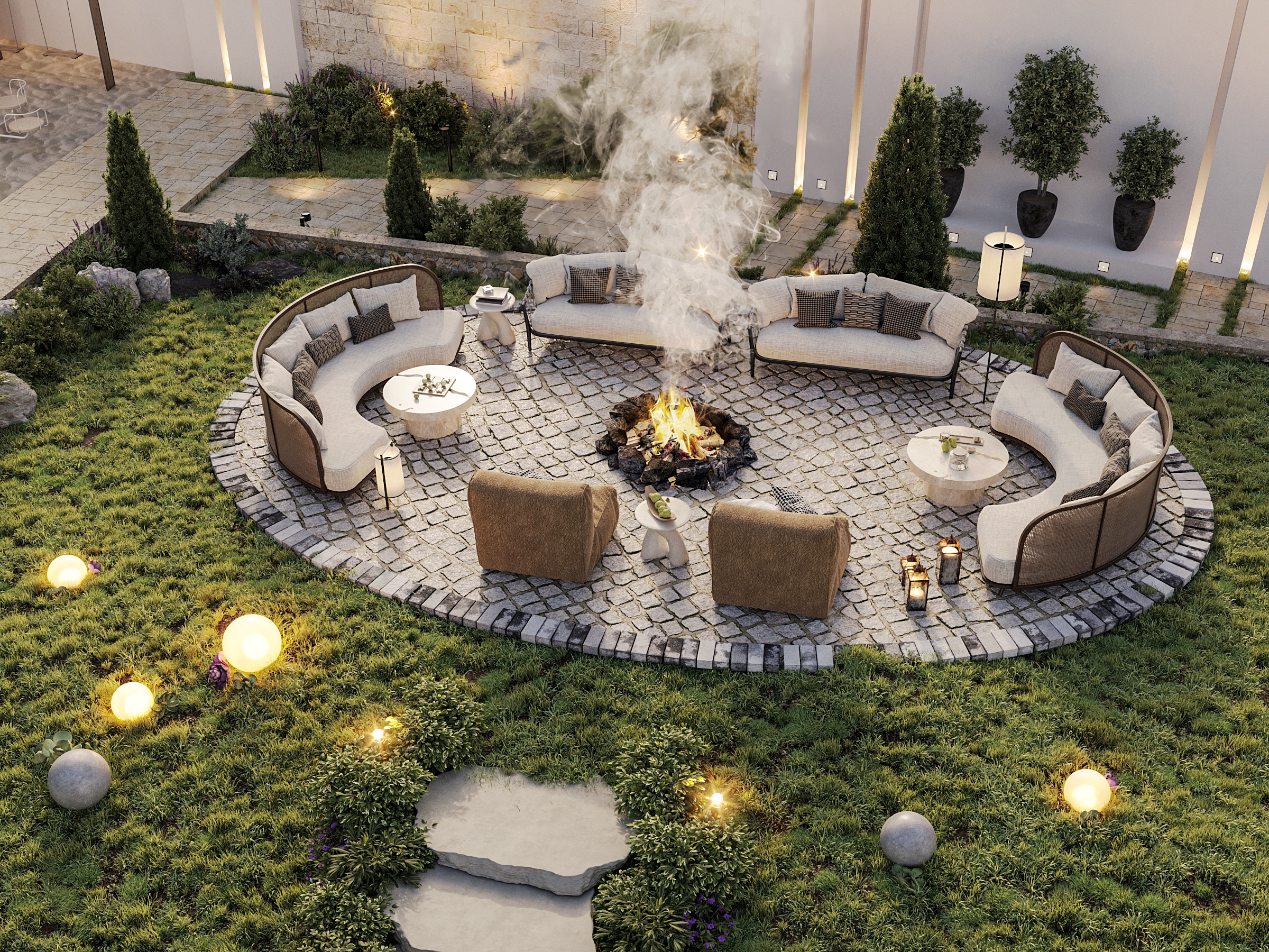 私人木屋景观设计丨沙特阿拉伯-12