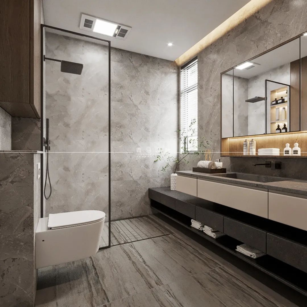 龙湖景粼天序丨青马别墅空间设计-52