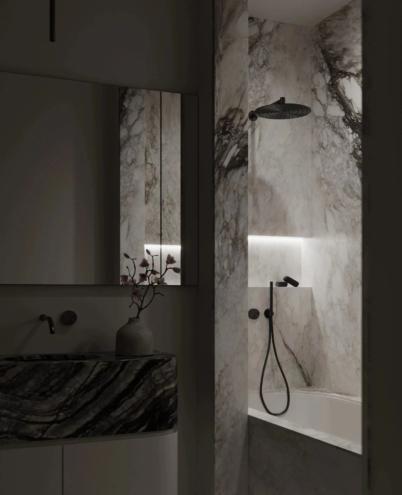 经典莫斯科住宅丨俄罗斯莫斯科丨BELOUSOVA INTERIOR DESIGN-97