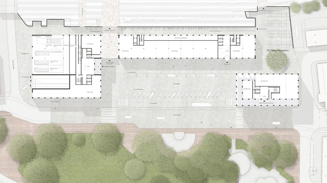 Main Station Münster East Side”, Phase II, Münster – kleihues+kleihues-3