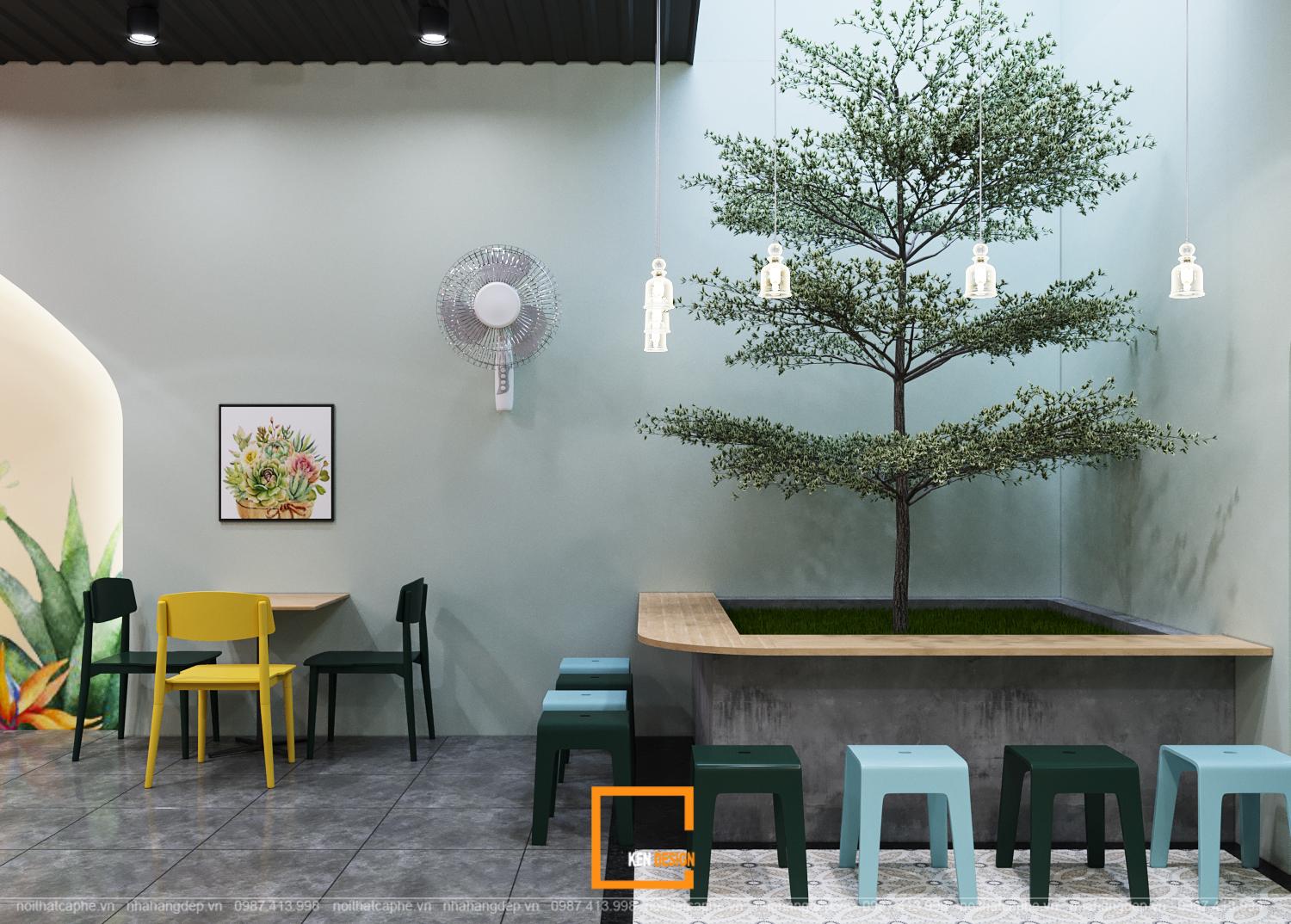 Cỏ Ba Lá奶茶店设计丨越南丨KenDesign-30