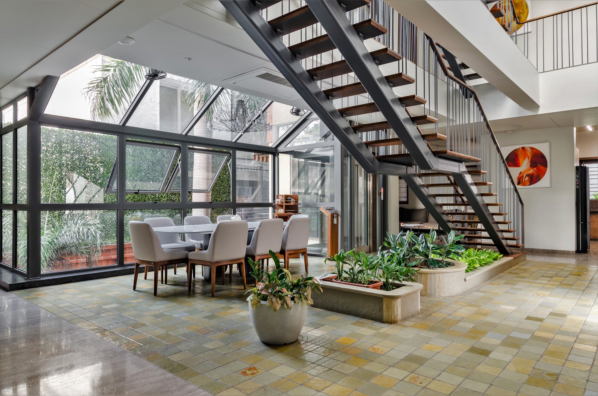 坎达尔普 互动之屋丨印度丨AANGAN Architects-32