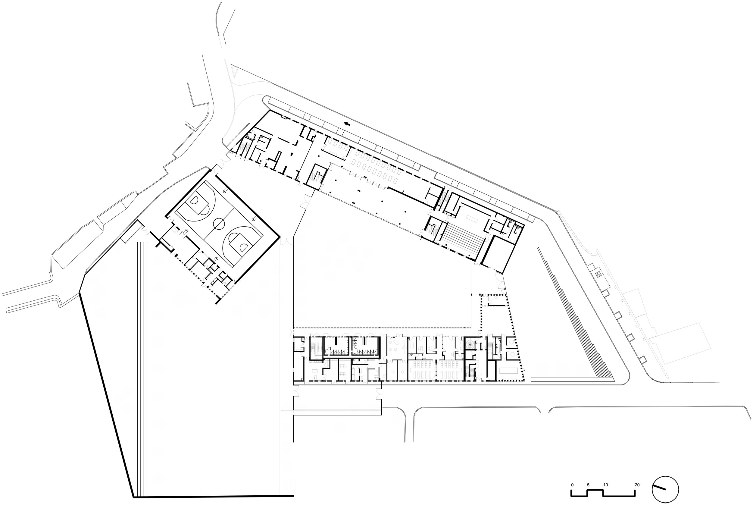 Joséphine Baker中学校,法国 / Panorama Architecture-30
