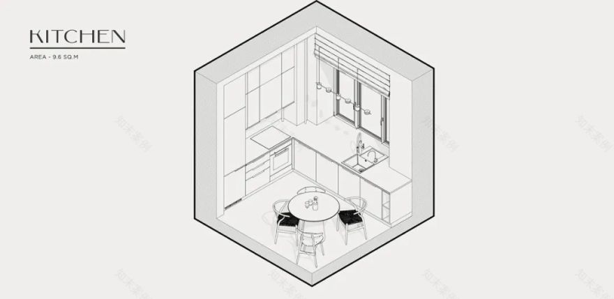 莫斯科 106㎡现代简约家居,融入苏联构成主义风格-33