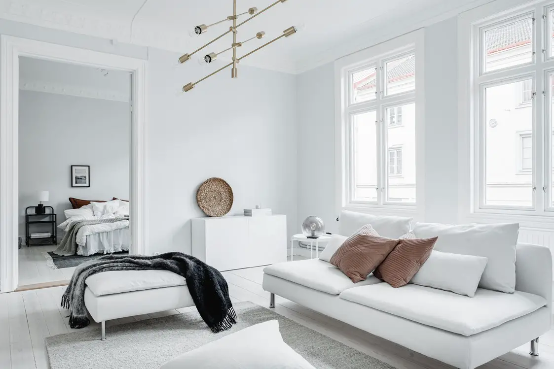 纯白之美 | 极简主义室内设计案例-4