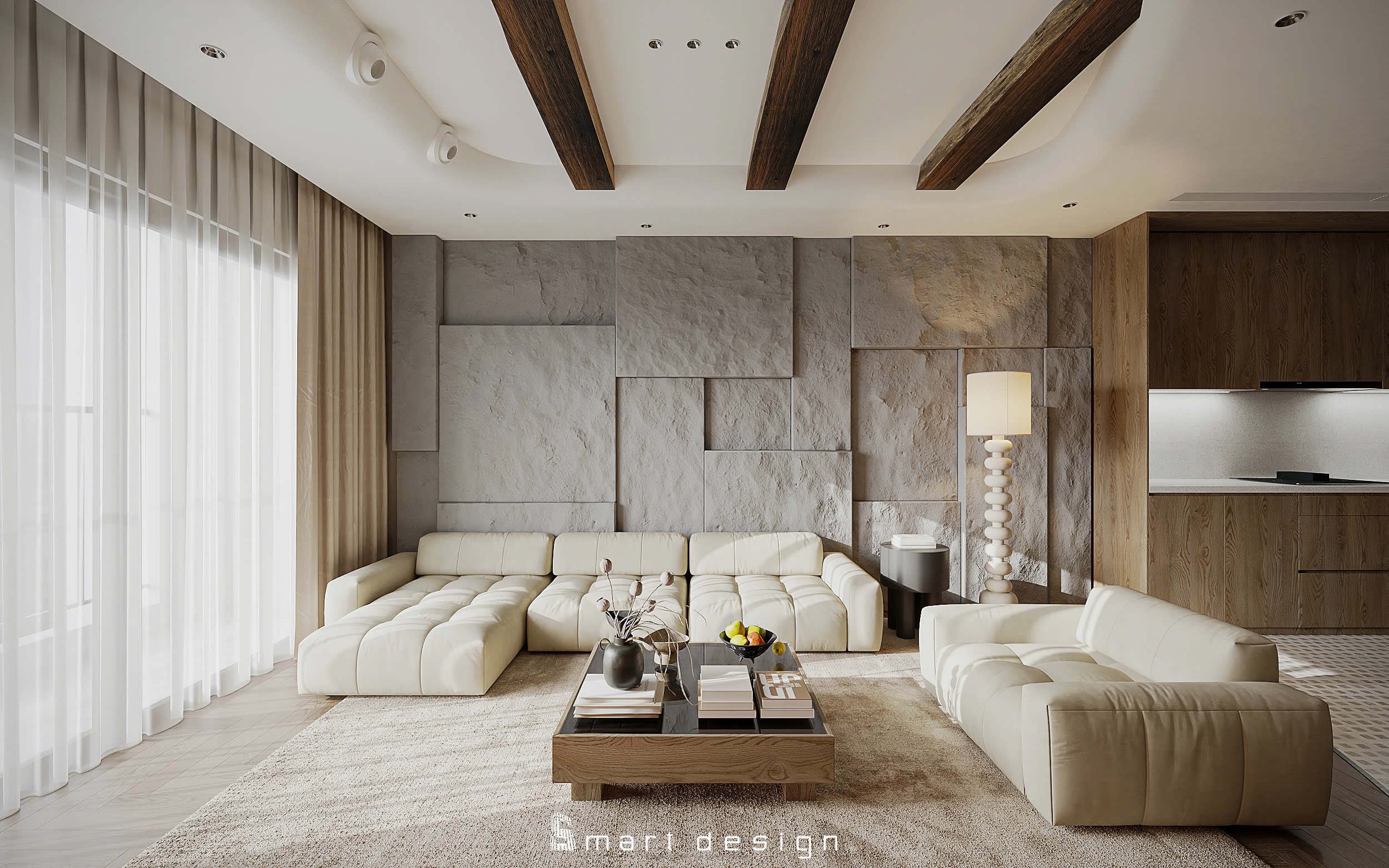 Japandi apartment - Swan Lake Onsen-2