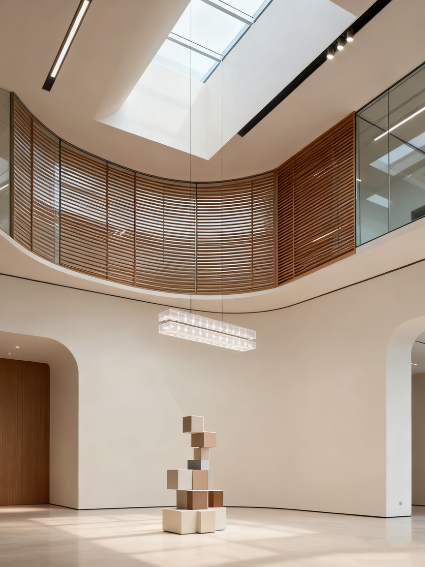 现代极简风格的建筑空间设计适合哪些场所？-17