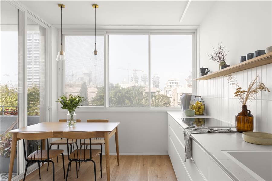 特拉维夫一座保护建筑内公寓的粗野主义设计装修丨以色列特拉维夫丨建筑师兼室内设计师Shir Margolin-27