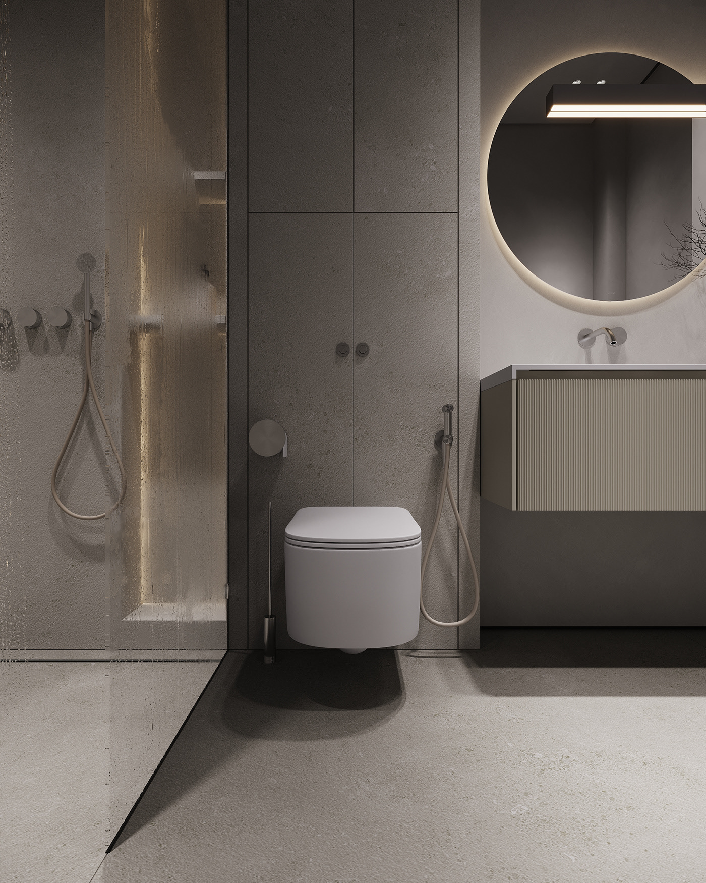 黑色系公寓设计-30