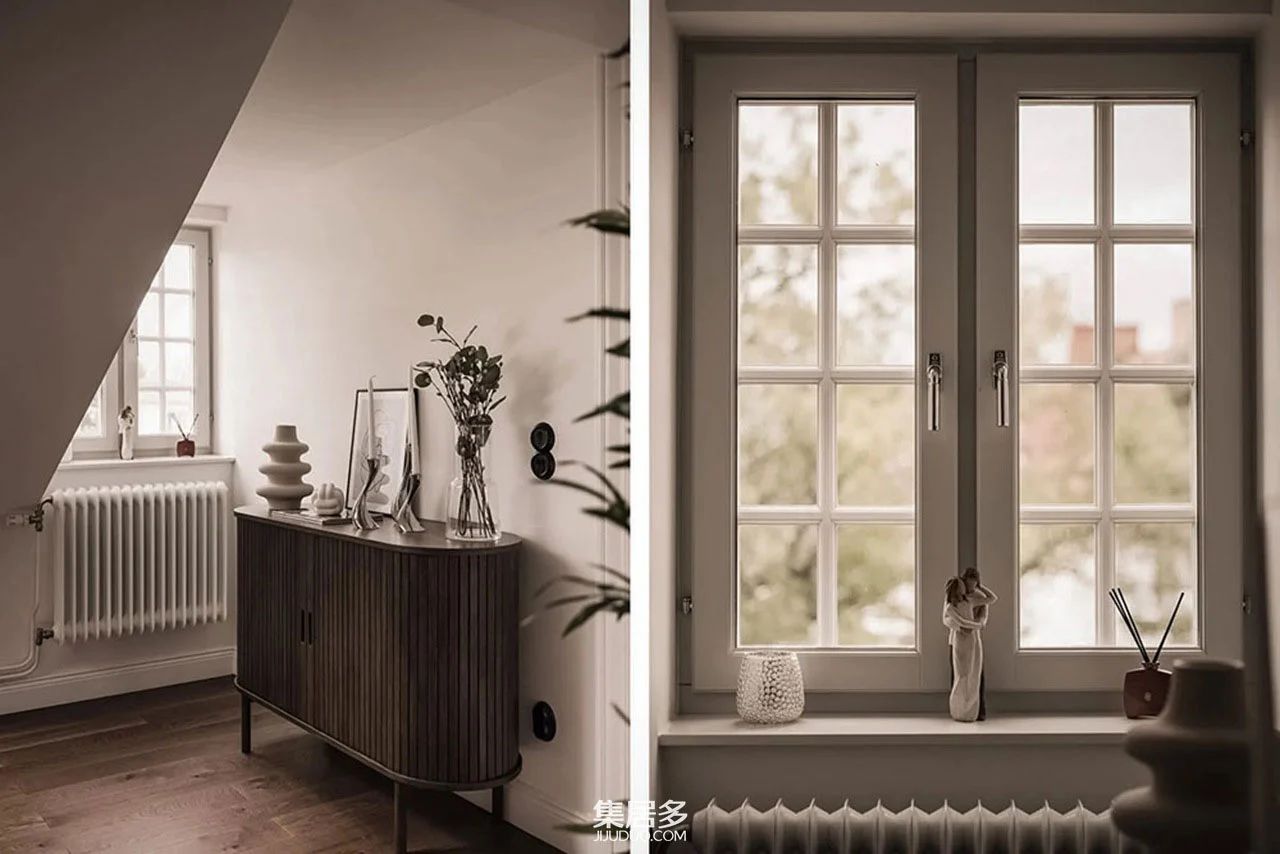 现代舒适家居:旧阁楼改造斯德哥尔摩新风尚丨瑞典斯德哥尔摩丨室内建筑师-18