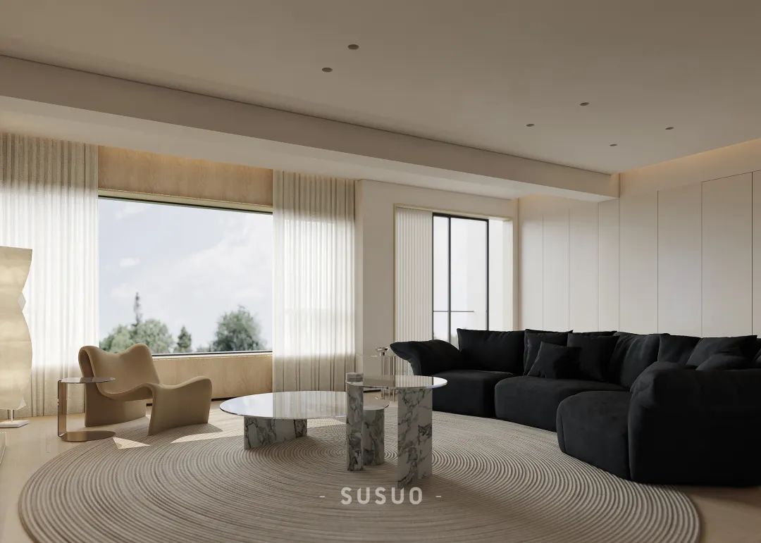 薄荷氧吧 · 昱湖壹号私宅的轻盈与繁星丨素说设计-14