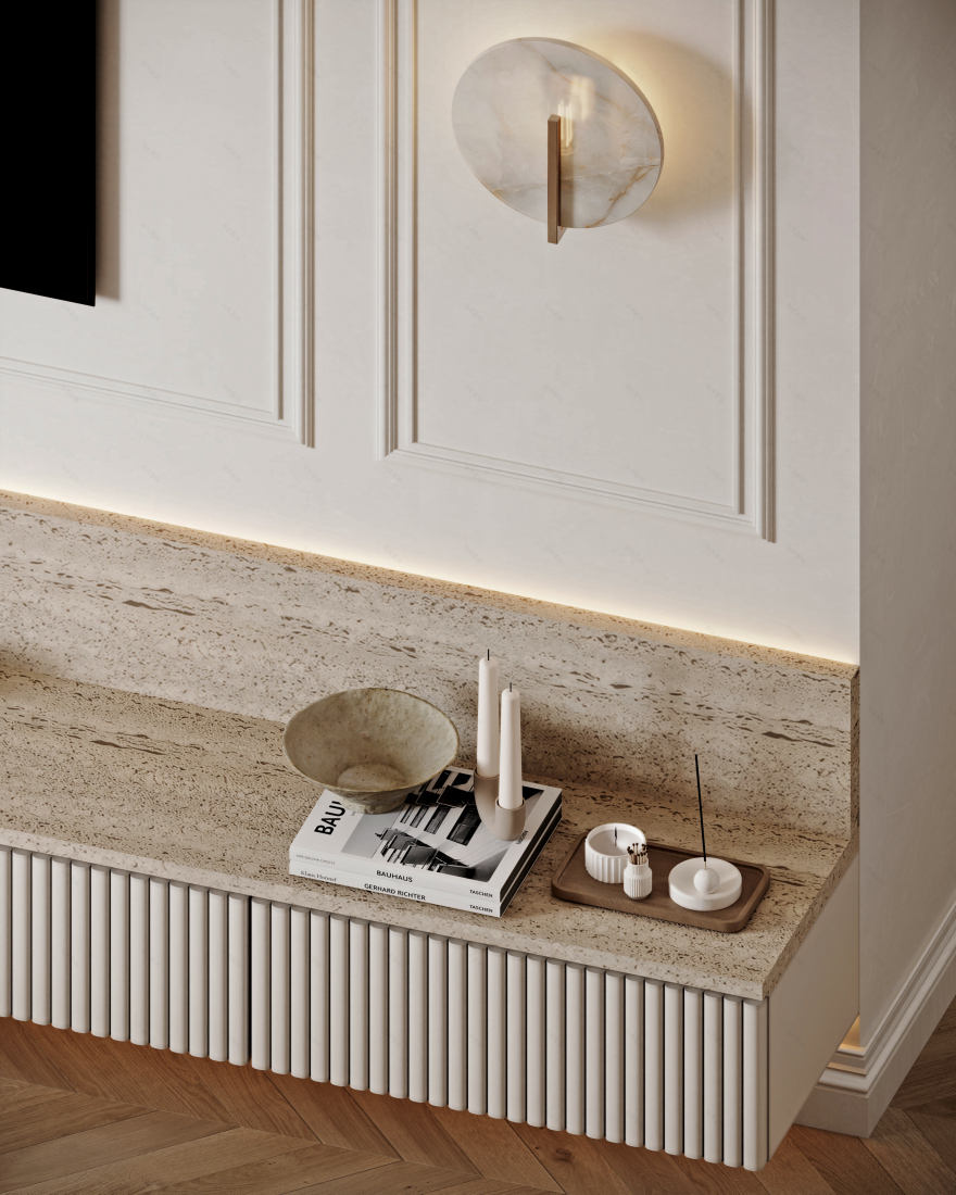 家庭区域一 现代新古典主义丨沙特阿拉伯丨Yara Abdelmonem-29