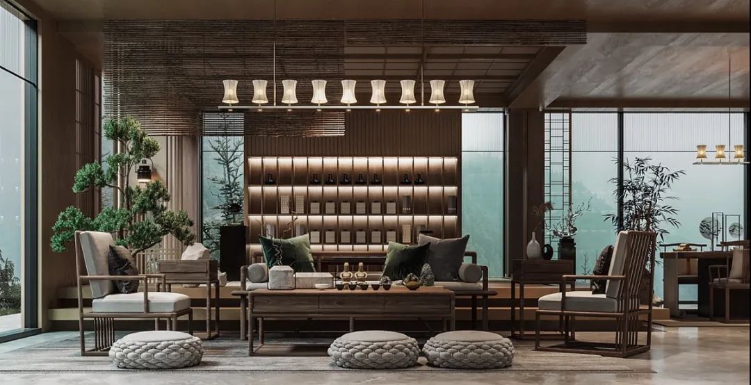 禅意茶室设计-18