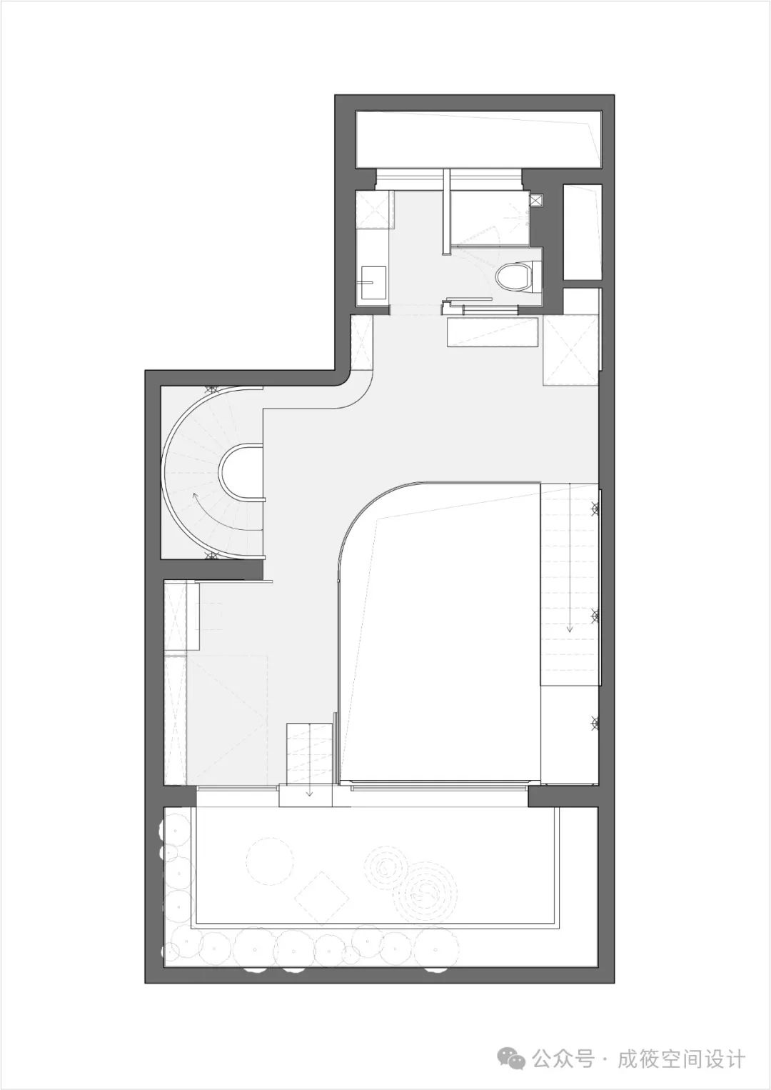 210平别墅,轻法式的高级-115