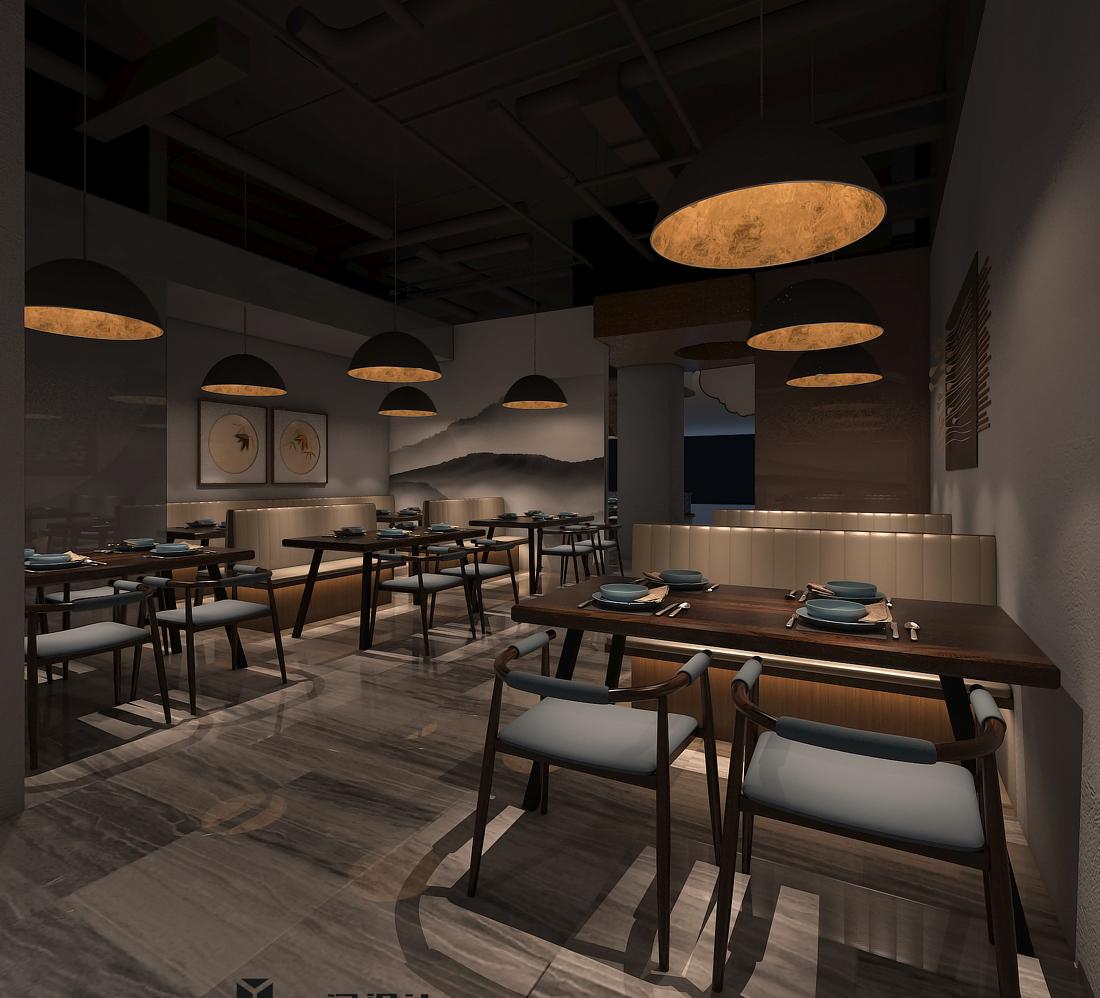 句容餐饮空间，简约风格引领美食潮流-10