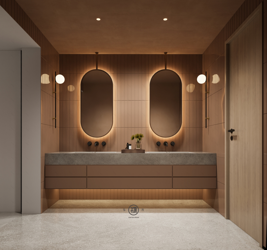 金秋阳光下的住宅商业空间融合丨集物所 Design-30