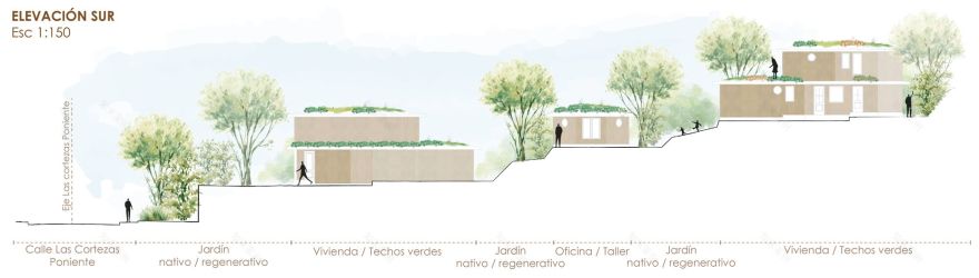 Panal 可持续再生公寓丨智利圣地亚哥-31