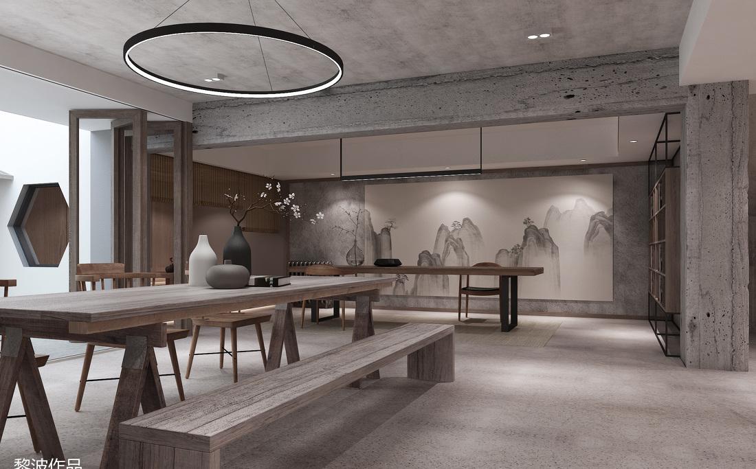 黎波设计作品 | 自然漫步，现代写意空间-38