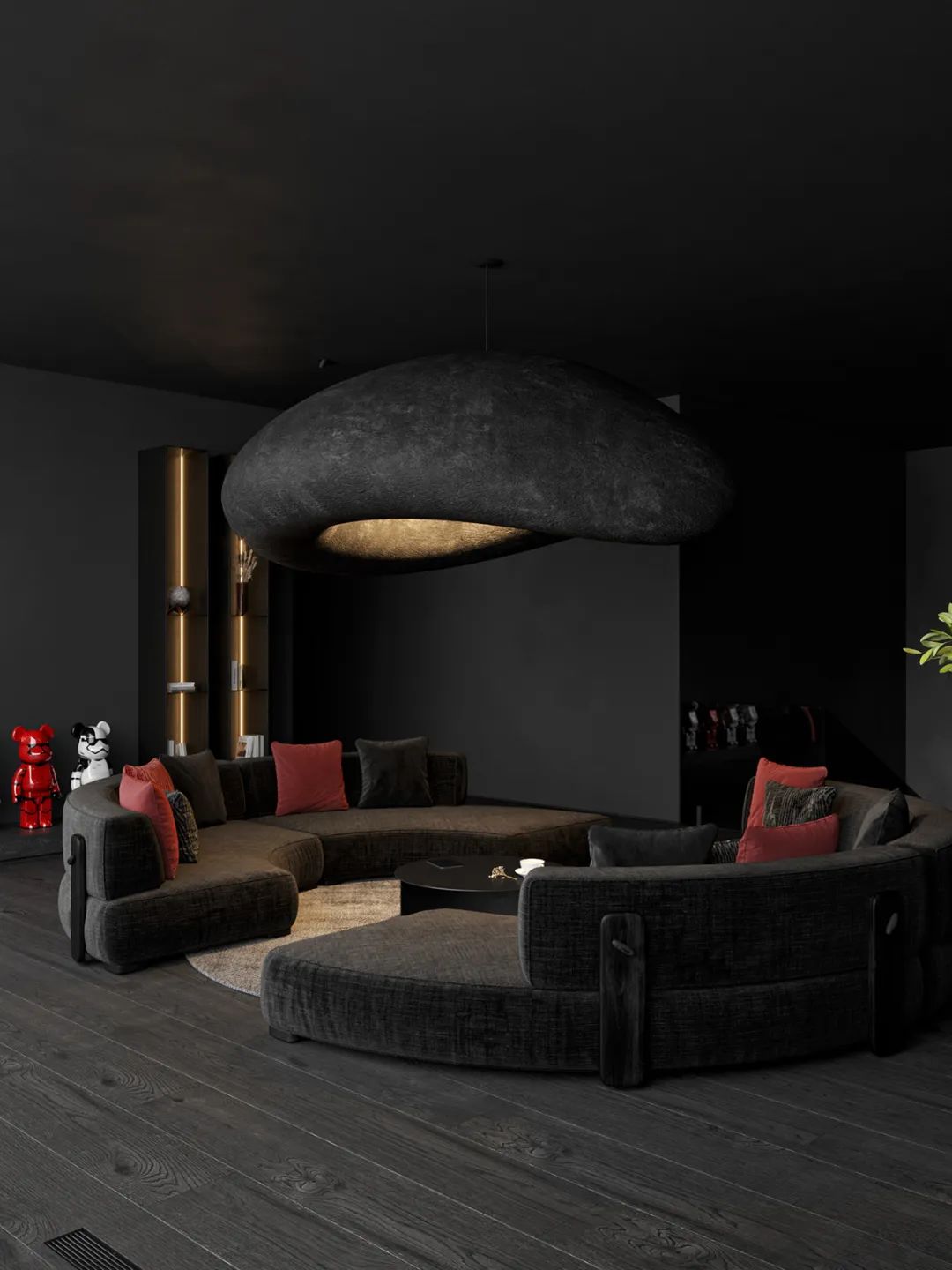 黑色别墅丨波德戈里察丨ANDREY VLADIMIROV-42