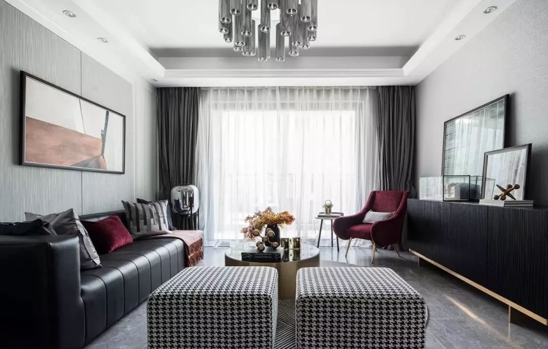 大唐阳光城·翡丽公馆 | 现代轻奢风格的三户型住宅设计-28