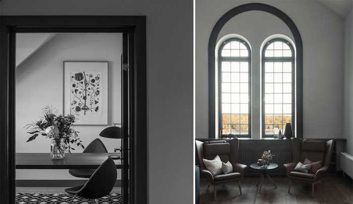 瑞典 159 平米豪华公寓，细节设计尽显空间魅力-7