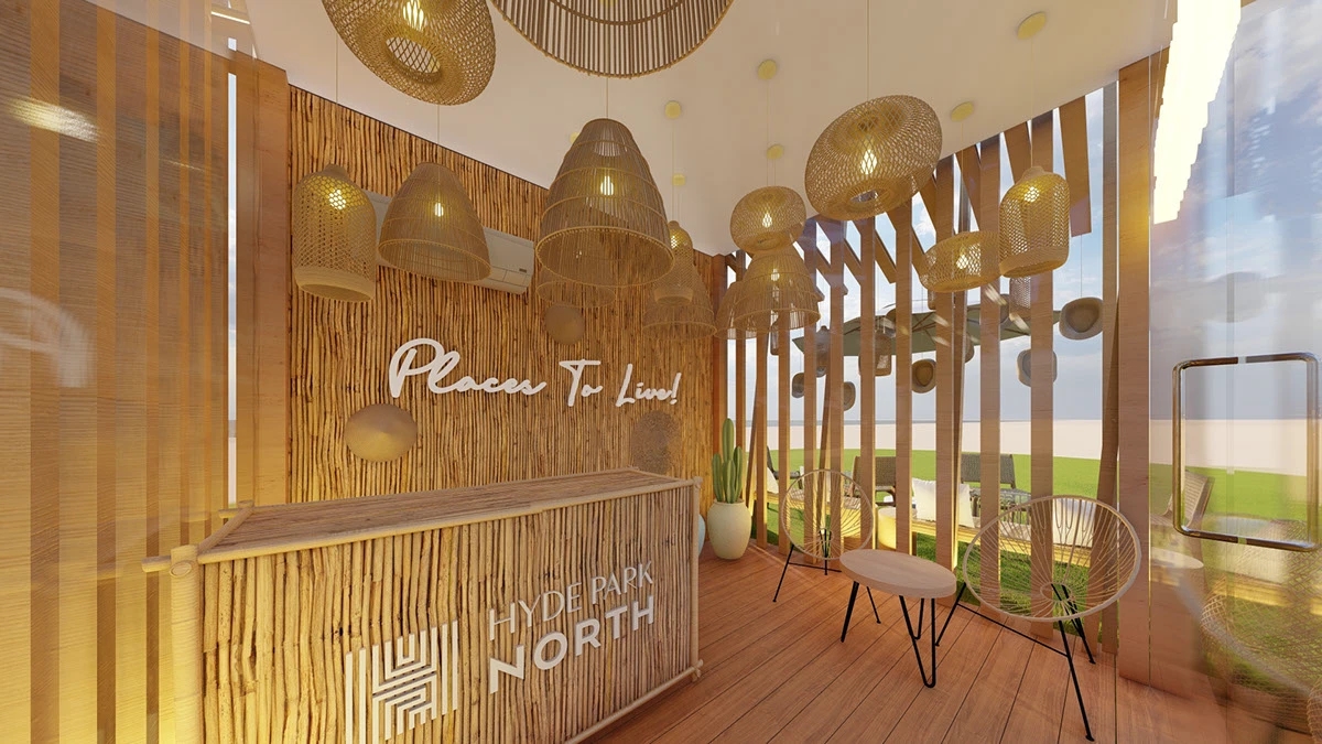 海边草屋美陈  超有氛围的户外露营网红打卡地展陈设计-9