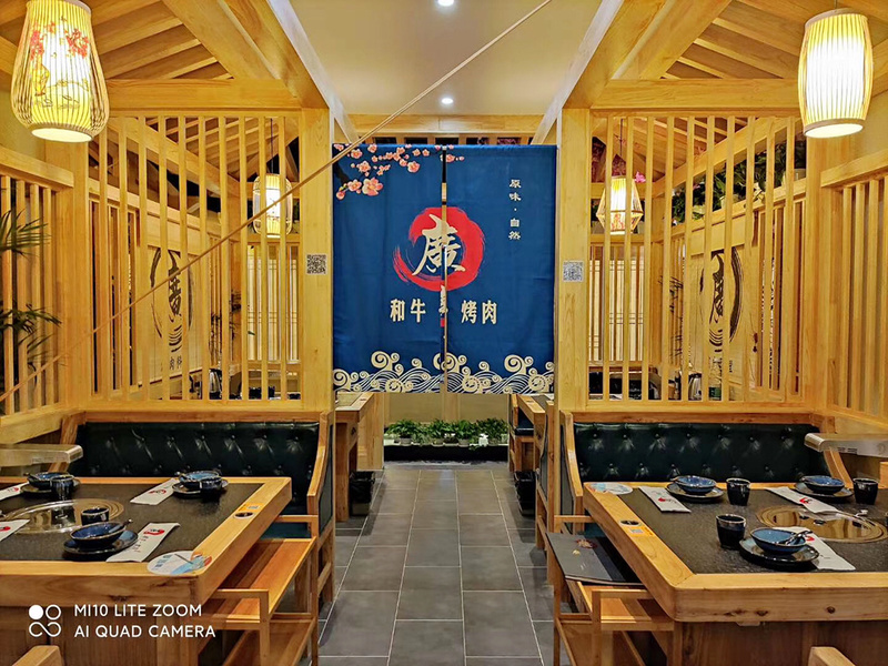 北京广聚苑和牛烤肉料理店装修设计案例丨中国北京丨万中设计王本餐饮空间设计机构-23