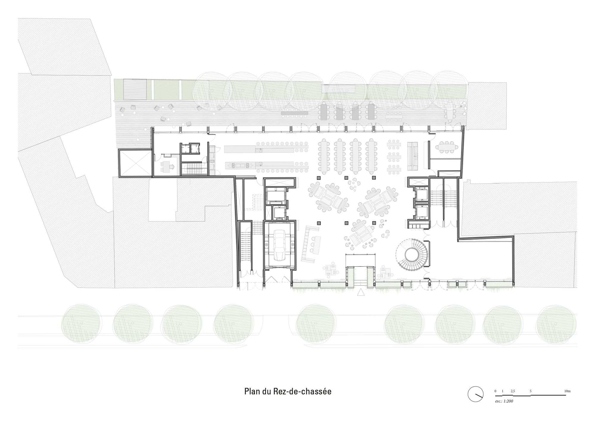 巴黎 Villa M丨法国巴黎丨法国巴西建筑事务所 Triptyque Architecture-37