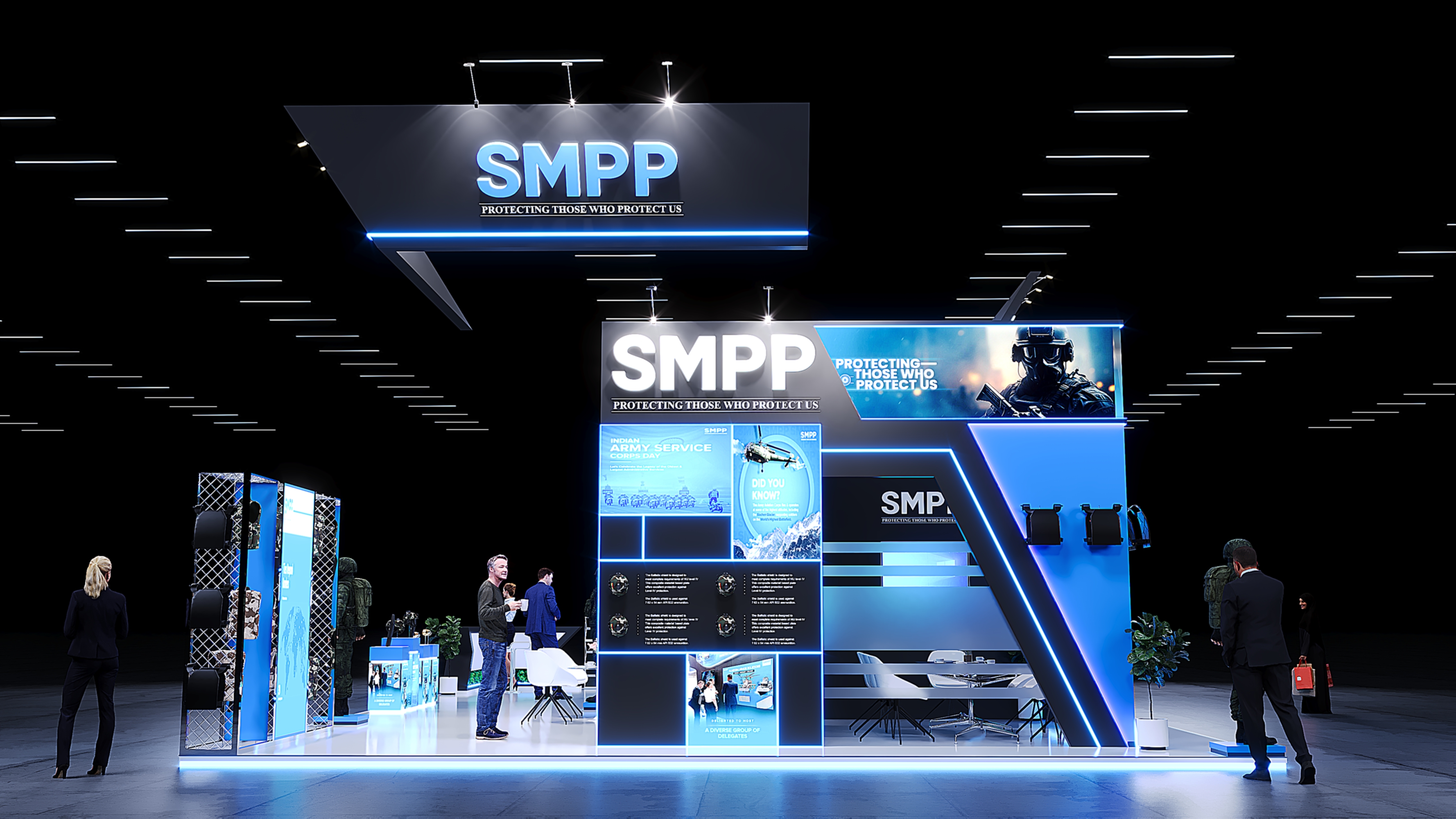 SMPP | 4 Side Open Stall-8