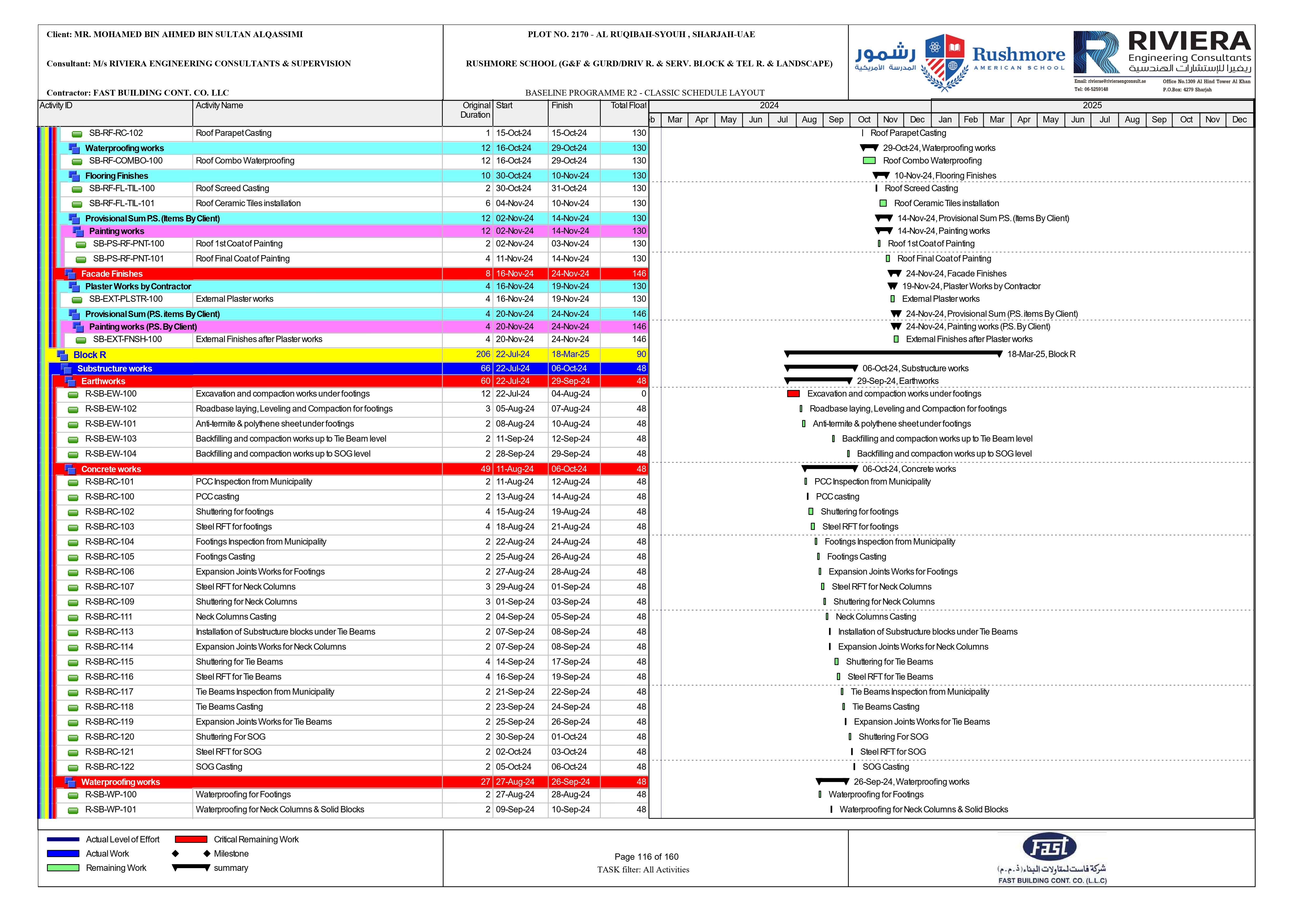 RUSHMORE SCHOOL - BASELINE R2 - CLASSIC SCHEDULE-29