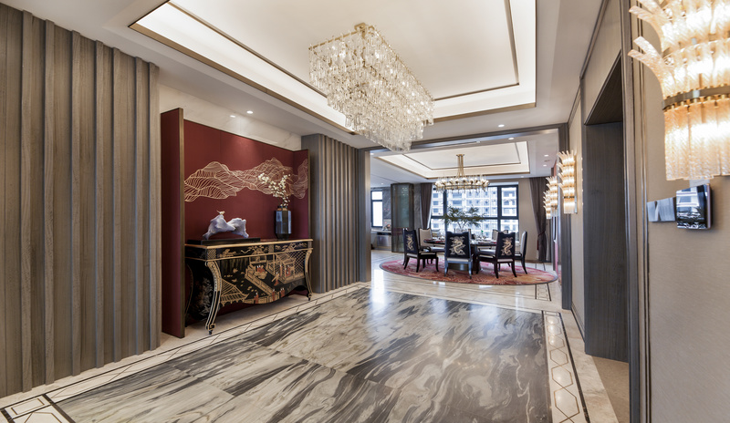 现代与传统共融，碧桂园云顶新中式空间艺术-6