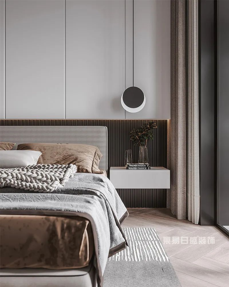 【首发】于凯作品：春酲 | 中梁壹号院350㎡现代风格别墅装修-51