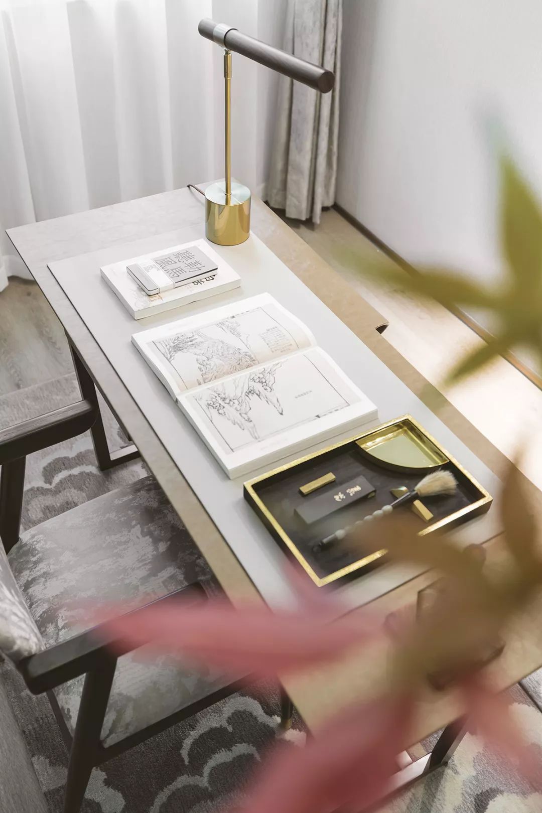 温岭·宝龙广场样板房 | 现代中式家居的静谧隐世空间-16