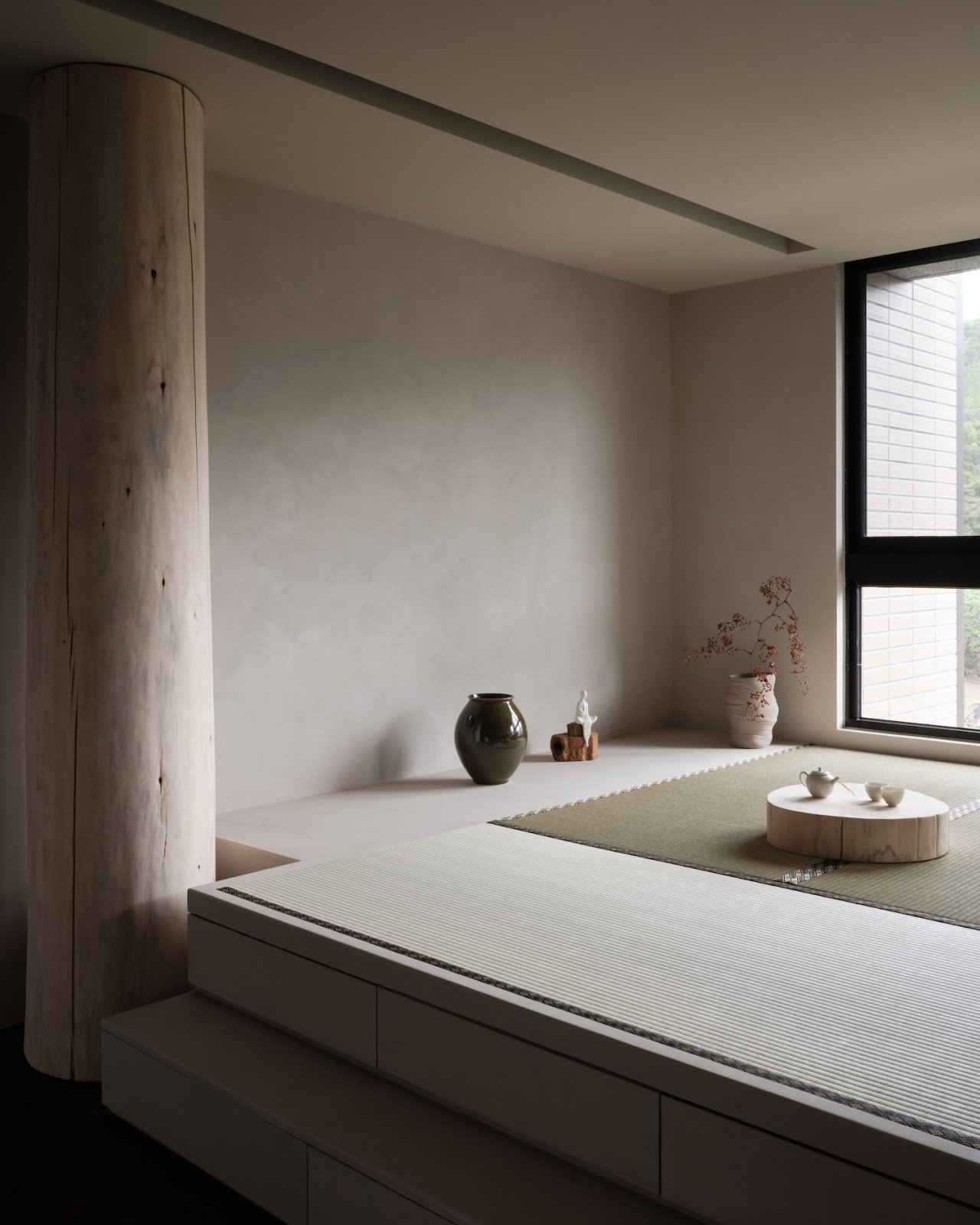 台北中性色极简公寓丨中国台北丨Zonedesign-10