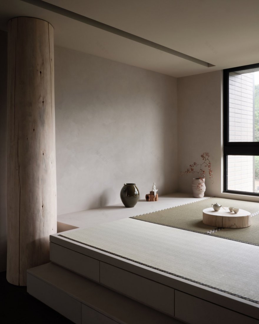 台北中性色极简公寓丨中国台北丨Zonedesign-10