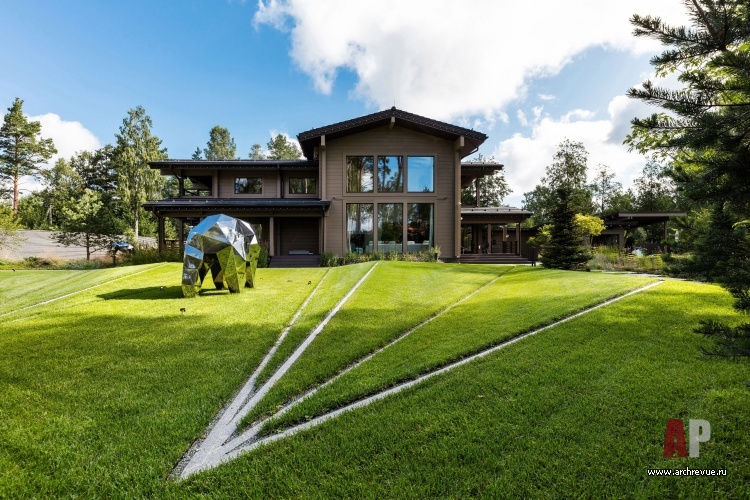 Белоостров的两层木结构住宅及配套设施丨俄罗斯圣彼得堡丨建筑师Андрей Перепечко,Игорь Булатов-5